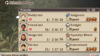 AI Friends scale with your story progress and rarely have many new abilities for you to use.